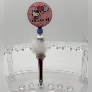 Hello Kitty Coach Beaded Pen